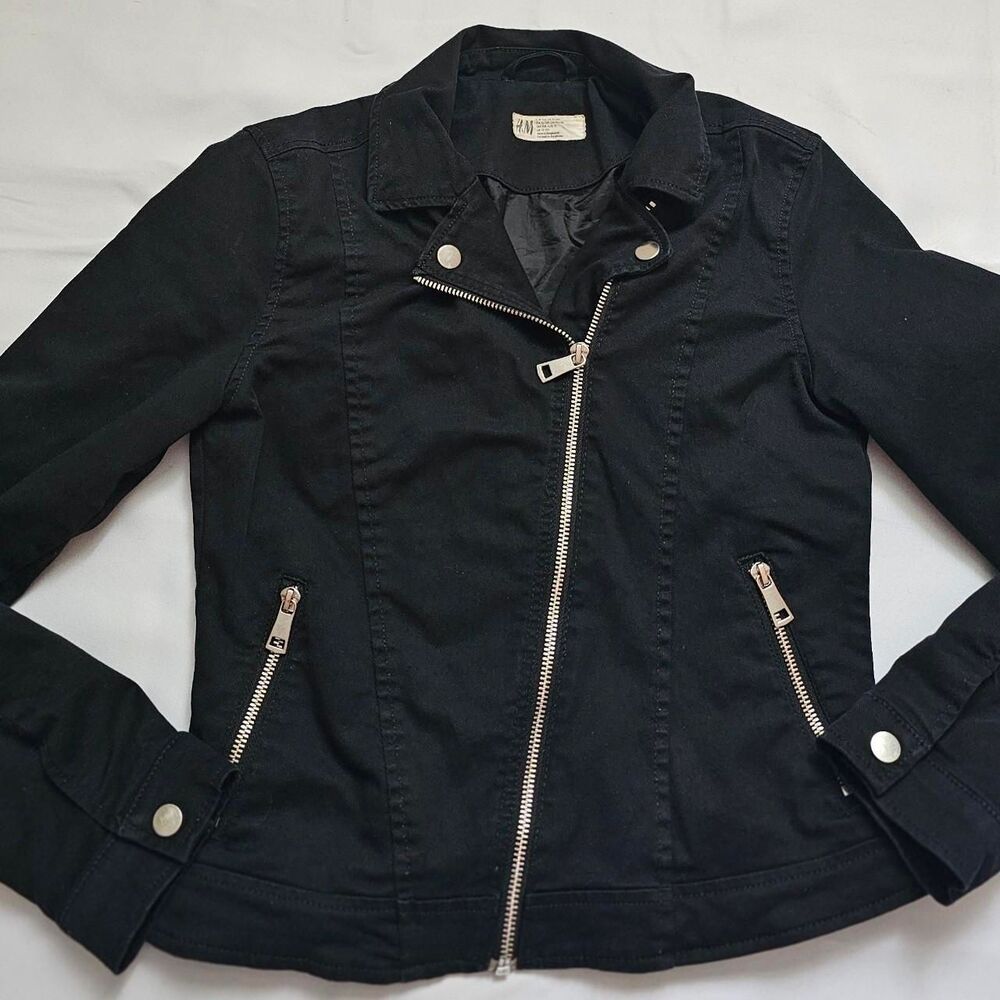 H&M Kids Cotton Moto Jacket